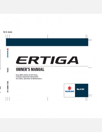 suzuki ertiga 2016 2017 & 2018 owners manual